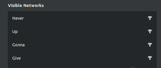 Never saw that coming